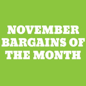 November Bargains